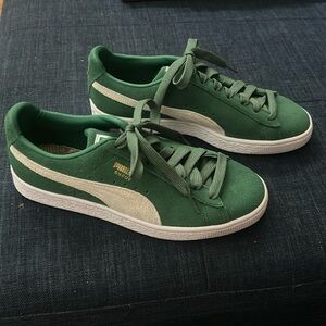 Puma Suede XL Green Sneakers Size 7 Men’s